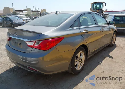 2013 Hyundai Sonata Gls из США, поврежденный, VIN 5NPEB4AC5DH717678